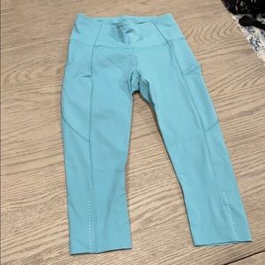 Lululemon CROP fast and free leggings